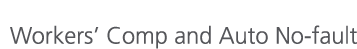 Workers' Comp and Auto No-Fault